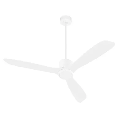Quorum Portland 58″ Patio Fan in Studio White – 12583-8
