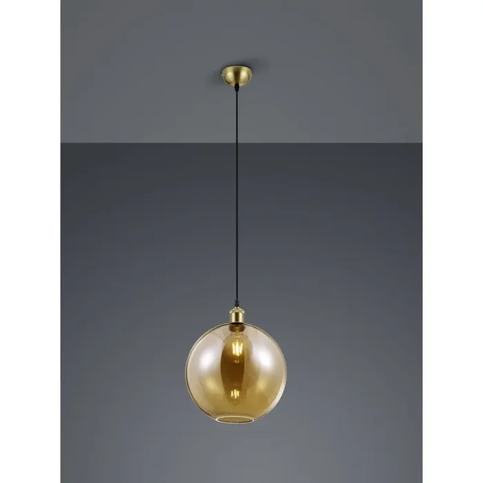 Reality Dino Pendelleuchte LED Altmessing, 1-flammig