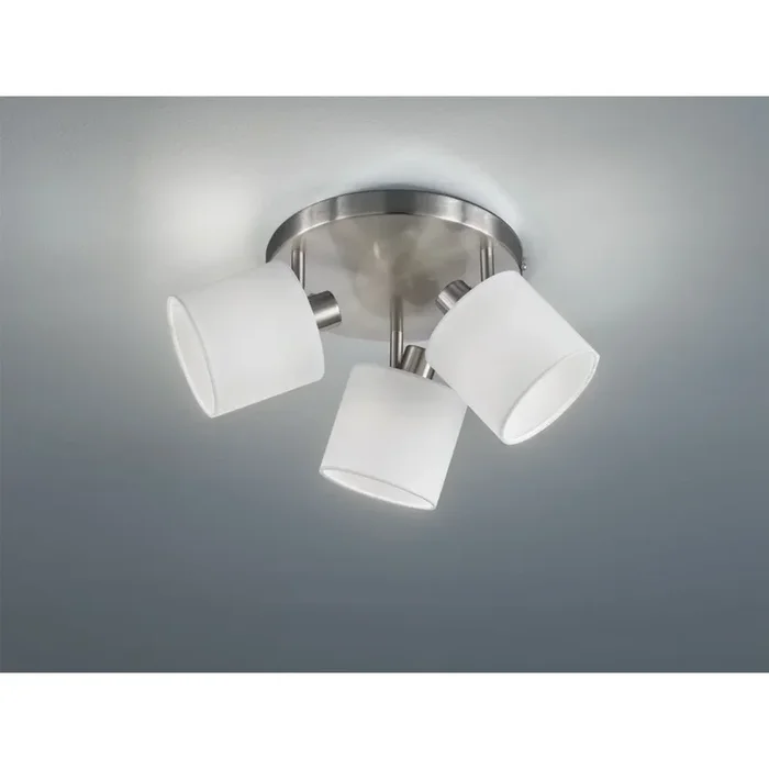Reality TOMMY Strahler Nickel-Matt, 3-flammig