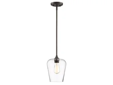 Savoy House Octave One Light Pendant in English Bronze – 7-4036-1-13