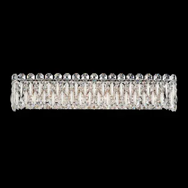 Schonbek Sarella Six Light Bath Vanity in Antique Silver – RS8324N-48R