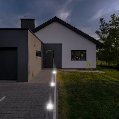 Shada GU10 Bodeneinbauleuchte Athene 35W IP67 – Schwarz (ohne Leuchtmittel)