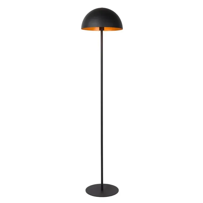 SIEMON Stehlampe Ø 35 cm 1xE27 Schwarz