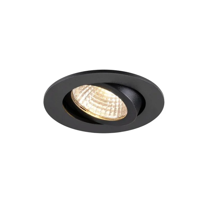 SLV – Einbaustrahler New Tria 68 luftdicht 2700K schwarz