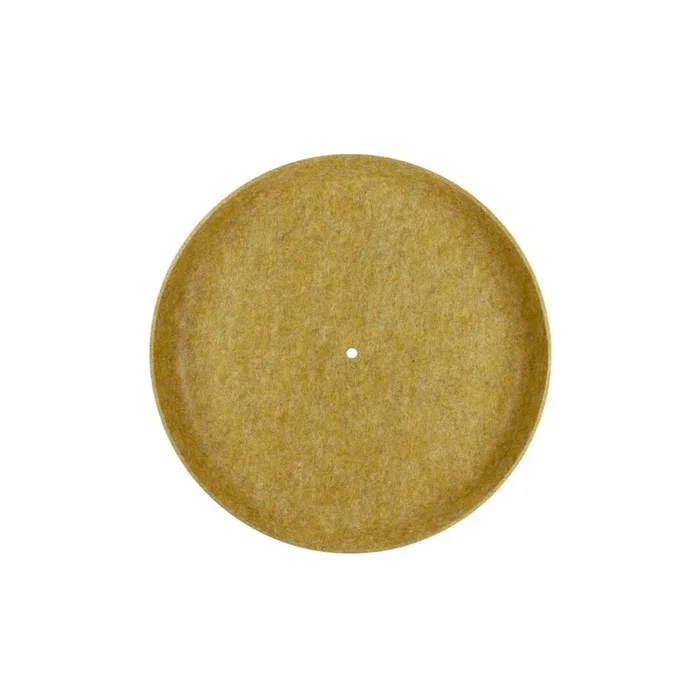 SLV – Kapuze aus Filz Grip! Flat Ø 50 x 6,2cm ockergelb
