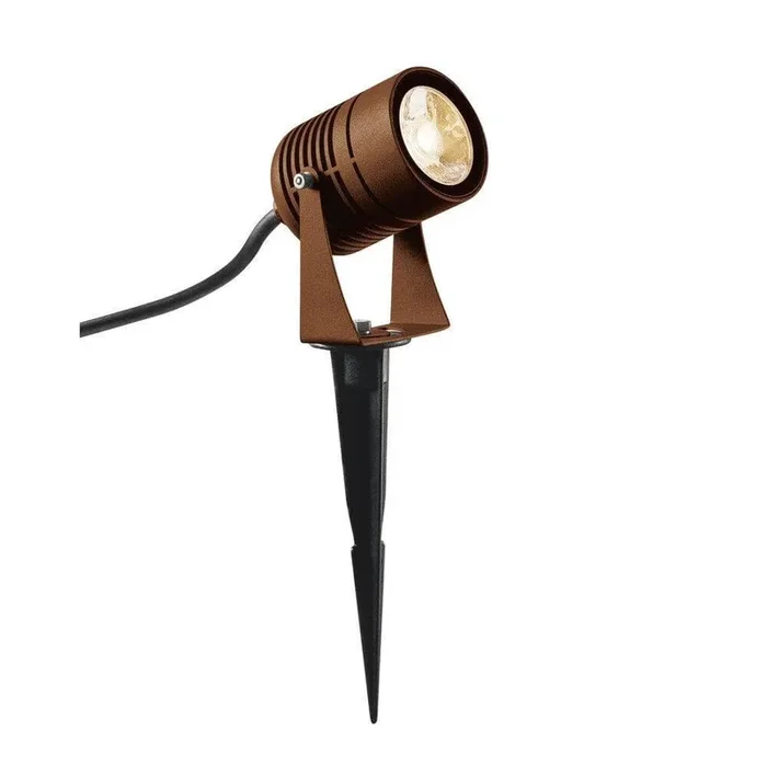 SLV – Spießstrahler Led Spike 6w – 3000K – 8cm rostbraun
