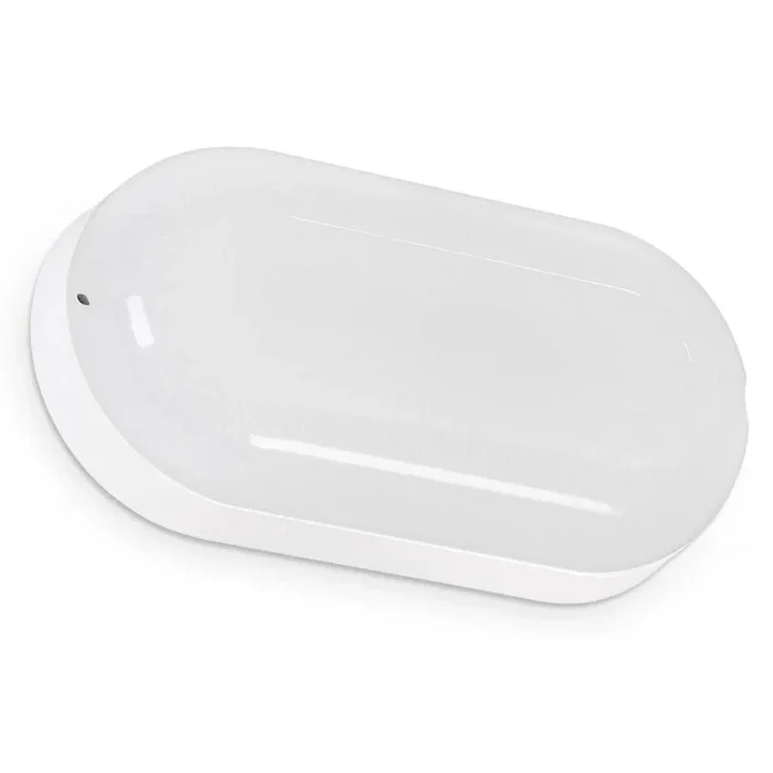 Telefunken LED Außen Wandlampe & Deckenleuchte Weiß 20cm IP44 15W 1550lm neutralweiß 4000K