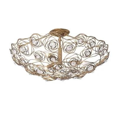 Three Light Semi-Flush Mount9896979
