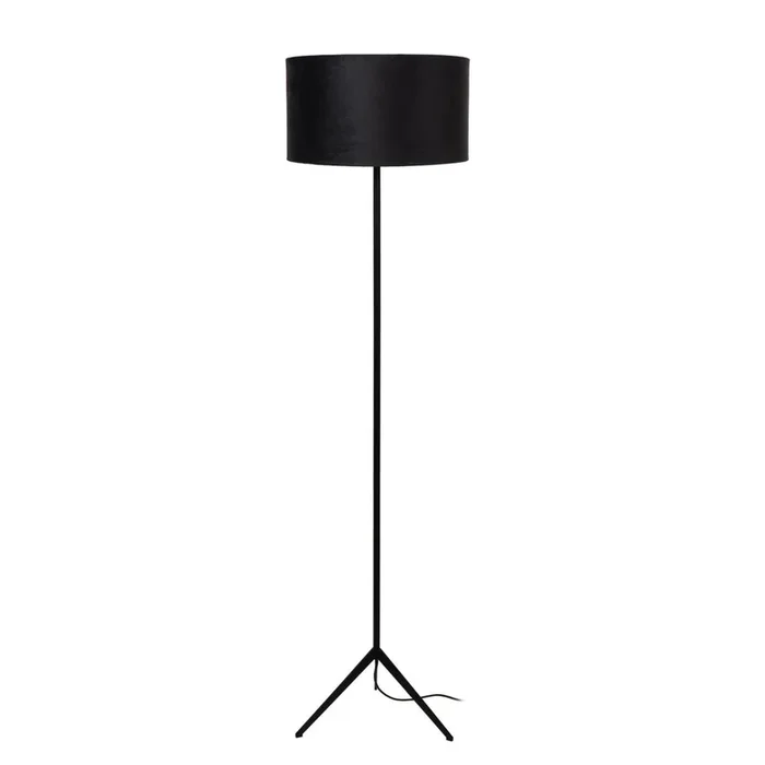 TONDO Stehlampe Ø 38 cm 1xE27 Schwarz
