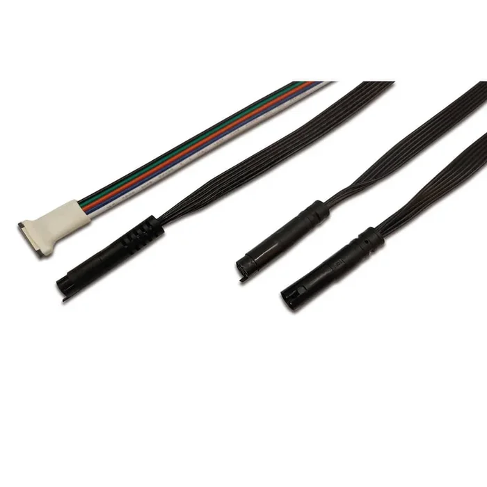 Verbindungsleitung f�r RGB(W)-Tapes, mit Stecker und Kupplung