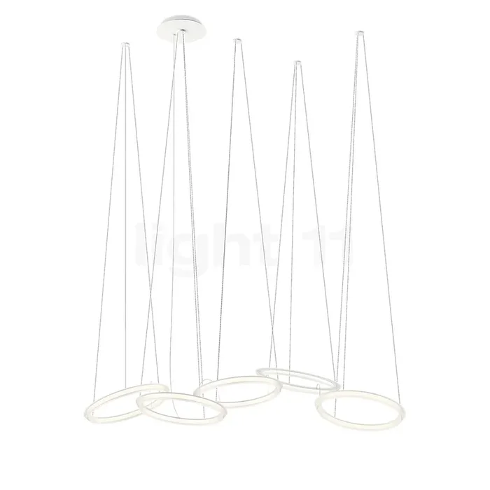 Vibia Halo Circular Pendelleuchte LED 5-flammig