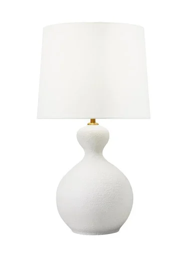 Visual Comfort Studio Antonina One Light Table Lamp in Marion White – AET1061MRW1