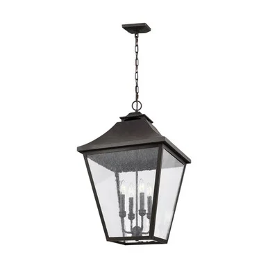 Visual Comfort Studio Galena Four Light Pendant in Sable – OL14409SBL