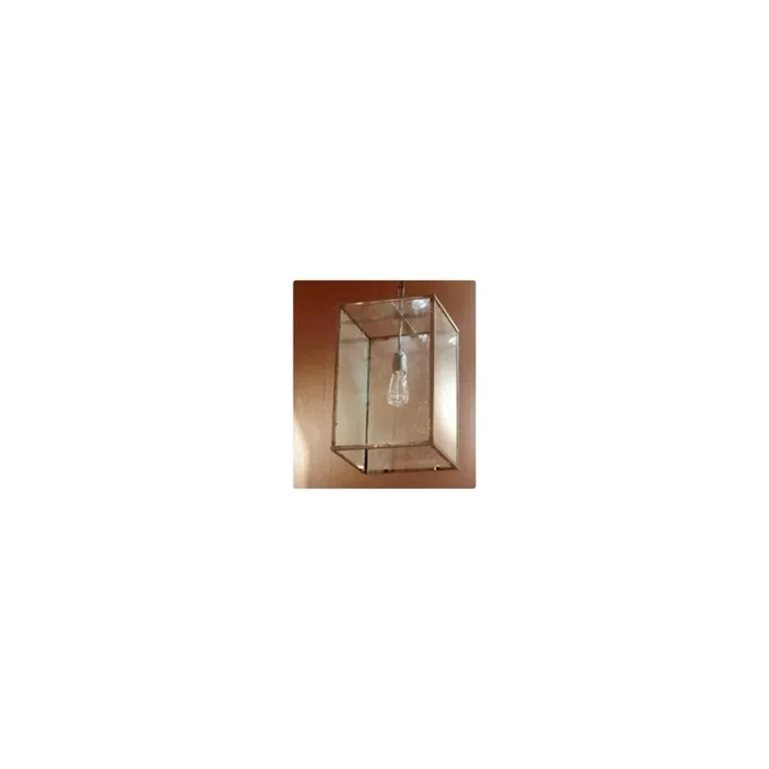 Vitrine Lantern 1L Pendelleuchte 1-flammig nickel gebürstet