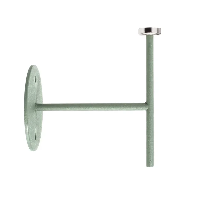 Wandhalter f�r Magnetleuchte MIRAM, B/H: 8,5cm/9,6cm, gr�n