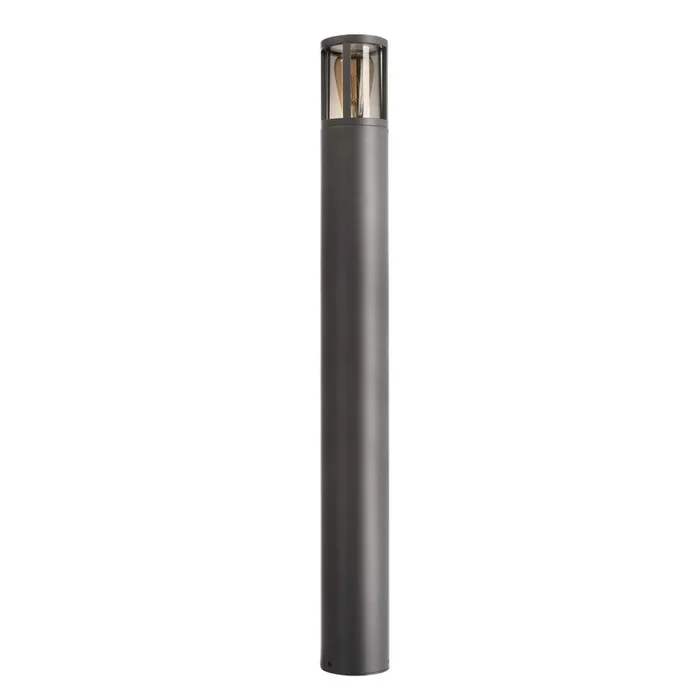 Wegeleuchte Facado II rund getönt 1000mm, 1x max 20 W, E27, Grau