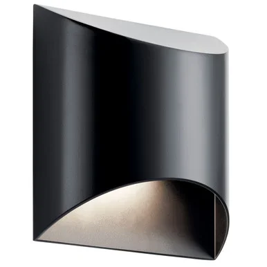 Wesley LED Outdoor Wall Mount (49278BKLED)