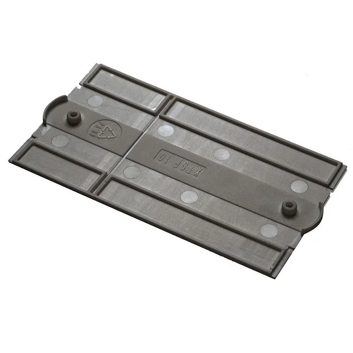 Zubeh�r f�r 3-Phasen Stromschiene GLOBALtrac� PRO (Einbau) – Abdeckplatte XTSF 10 f�r Einspeiser, Schwarz