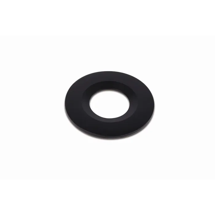 Zubeh�r f�r Outdoor LED Einbaustrahler ECO R 68 – Dekorring, rund, � 9cm / H 0.3cm, schwarz
